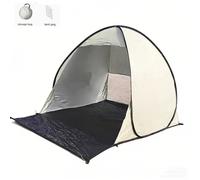 Tienda de campaña automática con toldo pop-up, refugio solar UPF 50+, portátil para exteriores para camping, parque, picnic, playa, tienda de instantánea de fácil instalación con bolsa de transporte