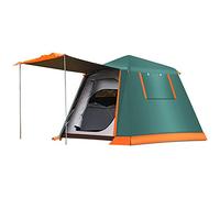 Tienda de campaña automática de 3-4 Personas Tienda instantánea Configuración fácil de Dos Puertas Tienda de Senderismo para Acampar el Viaje de montañismo al Aire Libre.