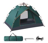 Tienda de campaña automática para 2 personas, tienda de campaña desplegable, resistente al agua, 200 x 150 x 110 cm, tienda de campaña para trekking, festivales, familias y construcción rápida