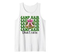 Tienda de campaña Camp Hair Don't Care para niñas y Madres Camiseta sin Mangas