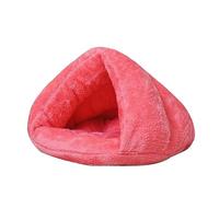Tienda de campaña con forma de tipi para interiores, de tamaño pequeño a grande, lavable a máquina, cojín suave, tienda de campaña inferior gruesa para gatos de interior