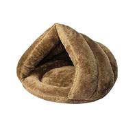 Tienda de campaña con forma de tipi para interiores, de tamaño pequeño a grande, lavable a máquina, cojín suave, tienda de campaña inferior gruesa para gatos de interior