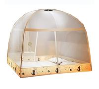 Tienda de campaña con mosquitera de cúpula plegable, refugio para camas individuales, matrimoniales, queen, interiores y exteriores, camping y viajes