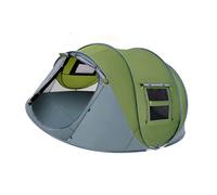 Tienda de campaña con tecnología de instalación, Puertas de Red ventiladas, Permanente para 5-8 mochileros Tienda de campaña fácil de organizar