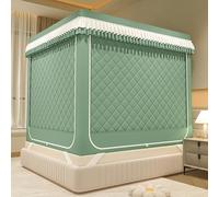 Tienda de campaña de aislamiento térmico - Tienda de dormir de algodón grueso para privacidad en interiores, cálida y resistente al viento para niños y adultos con autismo, dimensiones 150 x 190 x 170