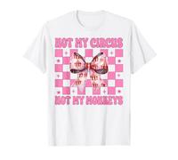 Tienda de campaña de Carnaval con Texto en inglés Not My Circus Not My Monkeys Camiseta