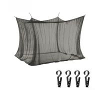 Tienda de campaña de malla para insectos de jardín grande 300x300cm Red de barrera de plagas blanca para protección de plantas vegetales (negro)
