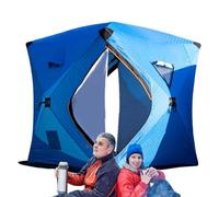 Tienda de campaña de pesca en hielo, impermeable, resistente al viento, protección contra el calor, casa de peces de hielo, para barcos, aguas costeras, agua dulce, orilla, surf, río, lago, estanque