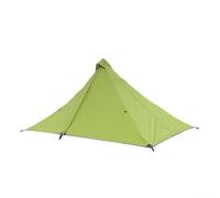 Tienda de campaña de pirámide NoPole impermeable, diseño ligero con fácil montaje para entusiastas del aire libre (marrón)