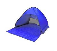 Tienda de campaña de playa emergente pequeña para 1-2 personas, protección UV, refugio solar portátil, tienda de campaña familiar para playa, jardín, picnic (azul zafiro)