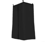 Tienda de campaña de privacidad para barco para cubierta de yate con cremallera de doble cara y bolsillos internos para cambiarse de ropa o uso de inodoro portátil en entornos marinos hecha de tela