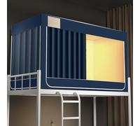 Tienda de campaña de privacidad para litera individual, toldo y marco para mayor comodidad y privacidad, transpirable, resistente al viento, a prueba de polvo