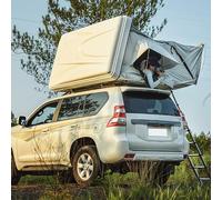 Tienda de campaña de techo duro para 4-5 personas, instalación hidráulica rápida de 3 segundos, impermeable y protección UV50+ para coches, SUV, camiones, uso en todo tipo de clima