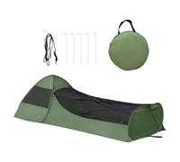 Tienda de campaña de viaje de fácil montaje con base Oxford resistente al | Construcción fuerte y tela reforzada con suelo reforzado para una instalación rápida para los entusiastas de la naturaleza