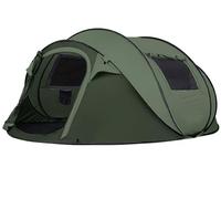 Tienda de campaña desplegable instantánea, Tienda de campaña para 5 a 6 Personas, Tienda de campaña de instalación automática en 3 Segundos, Tienda Familiar Impermeable (Rojo Oscuro)