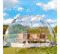 Tienda de campaña desplegable para 5-7 personas, refugio de cúpula iglú, resistente a los rayos UV, para camping, fiesta en el patio trasero y observación de estrellas