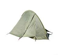 Tienda de campaña diseñada para una persona 210T Ripstop poliéster cuerpo y suelo postes de aluminio PU3000 clasificación impermeable espaciosas dimensiones interiores (verde oliva)