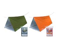 Tienda de campaña emergente - Refugio de supervivencia de la vida, Lona ligera impermeable a prueba de viento, manta de bolsa térmica saco de dormir Equipo Senderismo Alpinismo Camping | Equipo de
