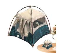 Tienda de campaña en miniatura - Tent Tiny | Tienda en miniatura | Miniatura Camping Tent Model | Tiny Tent | Photography Props, Camping Decor, Miniature Camping Equipment Model for Fairy Gardens