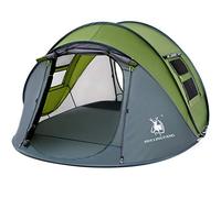 Tienda de campaña fácil de desplegar para 4 Personas, 9.5 x 6.6 x 52 Pulgadas, Impermeable, configuración automática, 2 Puertas, Tiendas Familiares instantáneas para Camping, Senderismo y Viajes