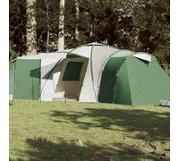 Tienda de campaña familiar para 12 personas, color verde, impermeable, para excursiones en bicicleta y trekking