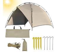Tienda de campaña familiar para camping, tienda de campaña grande - Techo protector como protección solar para excursiones con mochila, familia, picnic, viajes, festivales y amigables con la familia
