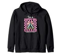 Tienda de campaña I'm A Camping Girl Just Like A Normal Girl Camper Camp Sudadera con Capucha