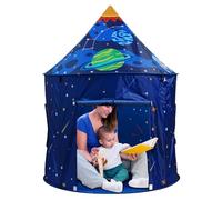 Tienda de campaña Infantil con de Cohete - Casa de Juegos Espacial, Castillo Espacial para niños pequeños | Tienda de campaña Infantil con Espacio Grande, cumpleaños, Tienda