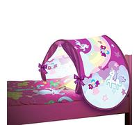Tienda de Campaña Infantil SLEEPFUN Tent (Original) Tienda de campaña quitamiedos para Cama Infantil, Carpa de ensueño, Plegable con luz incorporada, Navidad Y Regalos De Cumpleaños