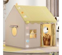 Tienda De Campaña Infantil | Tienda para Niños Interior | Casita Infantil Tela De Juegos con Ventanas | Tiendas De Campaña Castillo | Cabaña I-nfantil para Niños 3 a 13 años