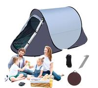Tienda de campaña instantánea - 200 cm impermeable para exteriores, instalación automática para 1-2 personas, campamento de protección solar | Mochila portátil para viajes familiares para viajes y
