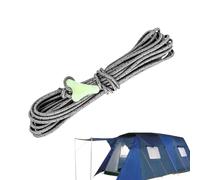 Tienda de campaña, línea tensora con tensor luminiscente, cable de alta resistencia para refugio, cometa, surf, , vela, yate, toldo al aire libre, campamento de senderismo