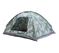 Tienda de campaña para 1 persona - Turismo al aire libre, montañismo, tienda de campaña de camuflaje digital, senderismo y viajes, tienda de campaña de una sola capa | Tienda de campaña compacta para