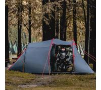 Tienda de campaña para 2, instalación instantánea impermeable, diseño ligero, portátil para mochileros y senderismo, fácil montaje para aventuras al aire libre