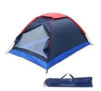 Tienda de campaña para 2 personas con diseño de cúpula para una fácil instalación, refugio portátil ligero, para senderismo, pesca, playa, tienda de campaña compacta con mosca de lluvia y transporte
