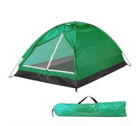 Tienda de campaña para 2 personas para una fácil instalación, protección solar ligera para jardín, senderismo al aire libre (verde)