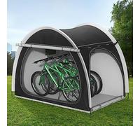 Tienda de Campaña para 3-4 Bicicletas, 210X150X165CM Garaje para bicicleta de Gran Tamaño, Tienda de Campaña Portátil y Plegable para Garaje o Jardín