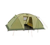 Tienda de campaña para 4 personas Pinguin Base Camp Color: verde