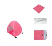 Tienda de campaña para animales pequeños con tela de bloqueo UV, instalación rápida para mascotas, corralito para conejillos de indias, conejos, hurones, parque trasero, XL (carmín M)