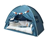 Tienda de campaña para cama individual para niños, transpirable | Tienda de campaña para cama individual, salón, habitación infantil, jardín, balcón, campamento, juegos de rol,