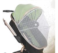 Tienda de campaña para cochecito de bebé de cobertura completa, red de protección, protección de cobertura completa, transpirable y ventilada, 5.12 x 21.65 pulgadas, tanto para cochecitos como para