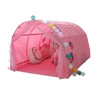 Tienda de campaña para cuna: alojamiento para niños, accesorios para acampar al aire libre, cielo para dormir, diseño de dibujos animados, cabaña de juegos segura para interiores, refugios para