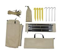 Tienda de campaña para exteriores, tamaño familiar, gran tienda de campaña para festivales, protección solar, para excursiones con mochila, pícnic, viajes, festivales y amigables con la familia