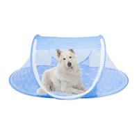 Tienda de campaña para gatos, para exteriores, plegable, para perros, montaje y desmontaje, tienda de campaña para mascotas con ventana de malla, para gatos, perros, conejos, cachorros, 108 x 60 x 40