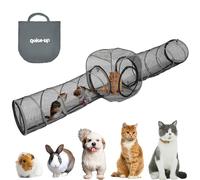 Tienda de campaña para gatos para interiores y exteriores, portátil, recinto de perrera, túneles Catio portátiles para gatos de interior y animales pequeños