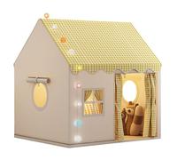 Tienda de campaña para niños - Cúpula de aventuras en interiores, cueva de juegos para niñas y | Tienda de juegos plegable para el hogar, tienda de cuento de hadas para habitación de los niños