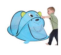 Tienda de campaña para niños - Techo de cúpula plegable, refugio portátil para acampar, diseño de estructura de poliéster resistente | Casa de juegos transpirable y ligera para dormitorio, jardín