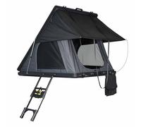 Tienda de campaña para SUV, furgoneta y camioneta, tienda de campaña impermeable con escalera telescópica, refugio de camping para 4 estaciones para 2-3 personas