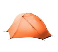 Tienda de campaña para una persona, 3 o 4 estaciones, 15D, ultraligera, para exteriores, senderismo, mochileros, tiendas de campaña impermeables, nube flotante 1 (color: 15D, 4 estaciones, naranja)