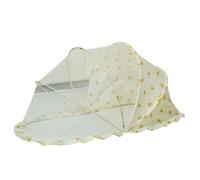 Tienda de campaña plegable de malla para cuna de bebé, con protección solar media y diseño de viaje para ropa de cama de guardería, tienda de campaña plegable de red para bebé